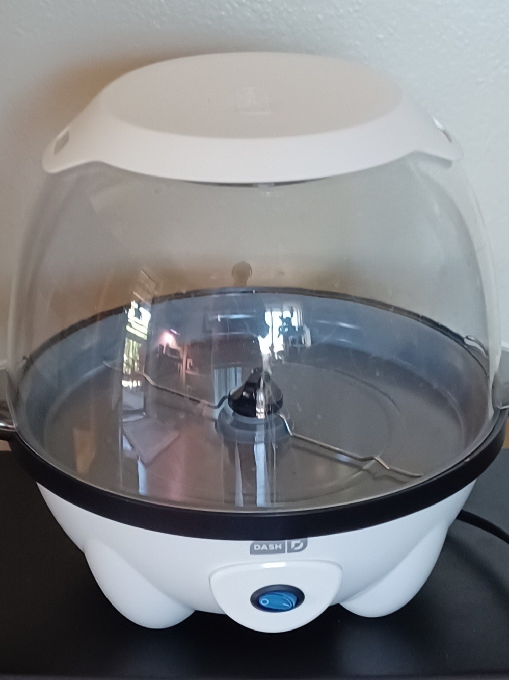Dash Electric Popcorn Maker - White and Clear